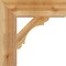 Ekena Millwork Olympic Block Rough Sawn Bracket, Western Red Cedar, 4"W x 16"D x 16"H BKT04X16X16OLY05RWR - alternate 2